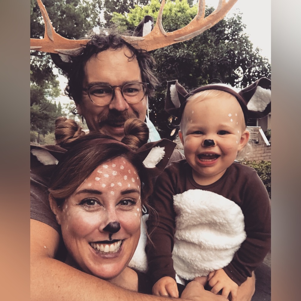 Halloween DIY Costume Family of Deer